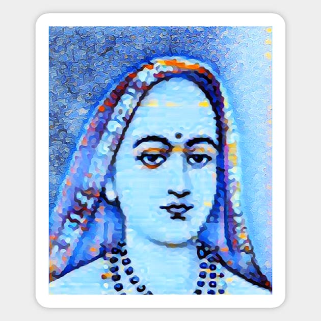 Adi Shankara Portrait | Adi Shankara Artwork | Adi Shankara Painting 14 Magnet by JustLit